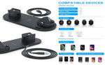 6 in 1 Wireless Charging Station For iWatch, earbuds and smartphones - [Zotasko]